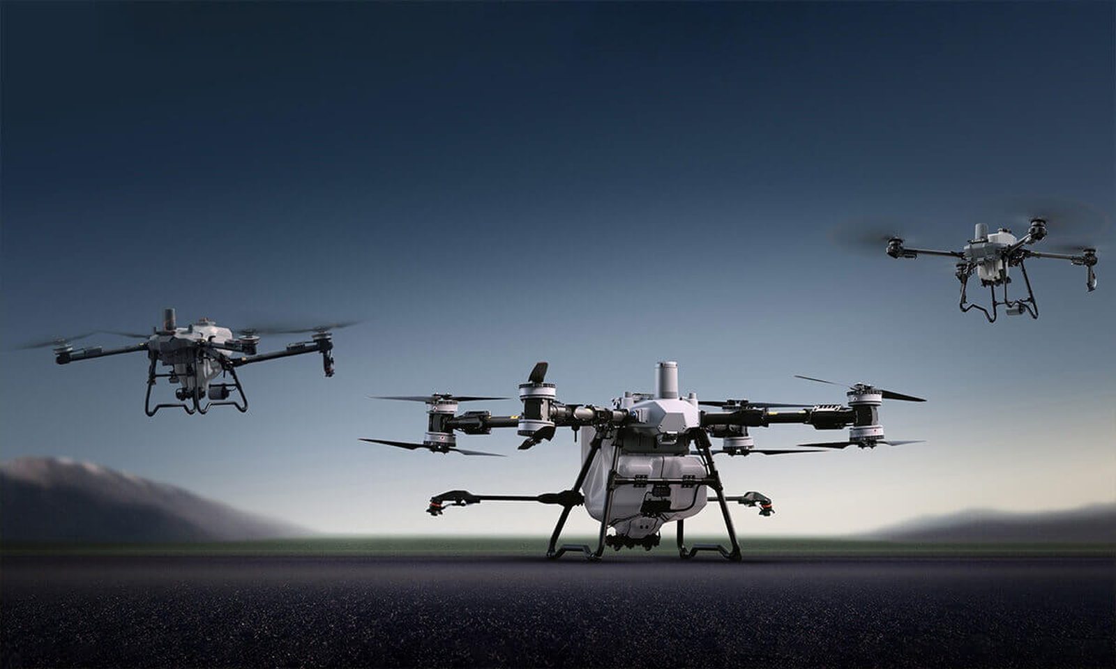 Fleet of enterprise drones